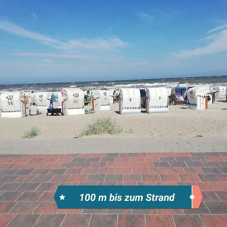 Apartment Nixe Mit Meerblick - Haus Hopp